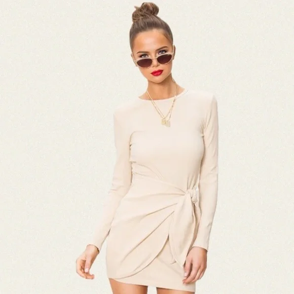 Superdown Dana Wrap Mini Dress - Picture 3 of 7